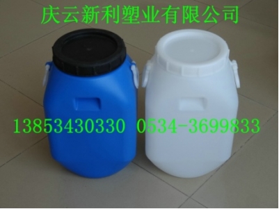 25KG开口塑料桶，25L大口塑料桶.