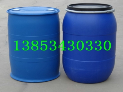 220L开口塑料桶,220升法兰塑料桶,200公斤塑料桶供应.