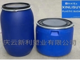 150升塑料桶150公斤塑料桶150L大口塑料桶铁箍桶.